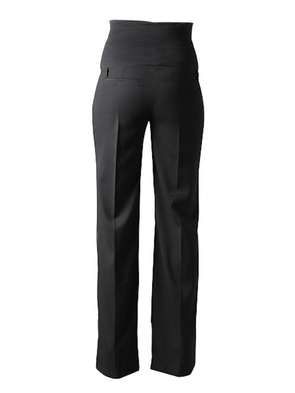 Black Over Bump Tall Maternity Trousers